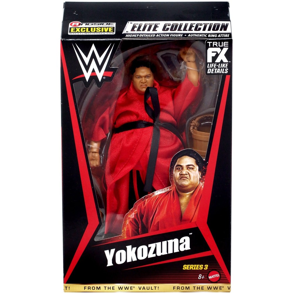 WWE Wrestling Elite Collection Series 3 Yokozuna Action Figure [Black Tights]