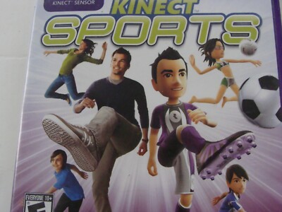 Kinect Sports Microsoft Xbox 360 Disc w Manual in Orig Case - COMPLETE