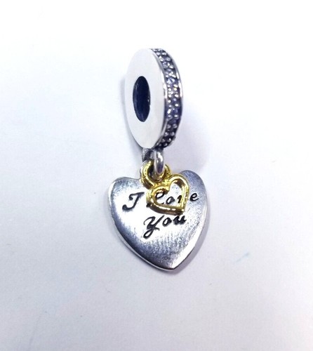 Pandora I Love You Forever Heart Dangle 