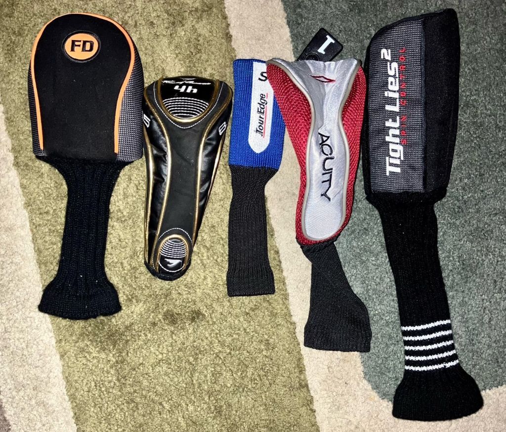 Lot of five misc. golf head covers eBay