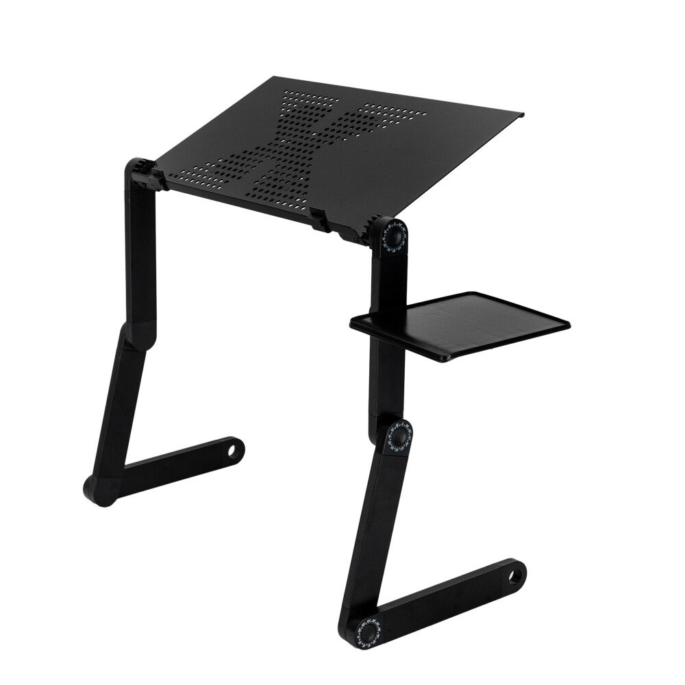 Adjustable Laptop Bed Table 48 x 26cm Portable Home Use Assembled Folding Table eBay