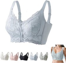 Ziplacy - Ultra Soft Front Zip Wireless Lifting Bra, Women's Sports Bra Wireless