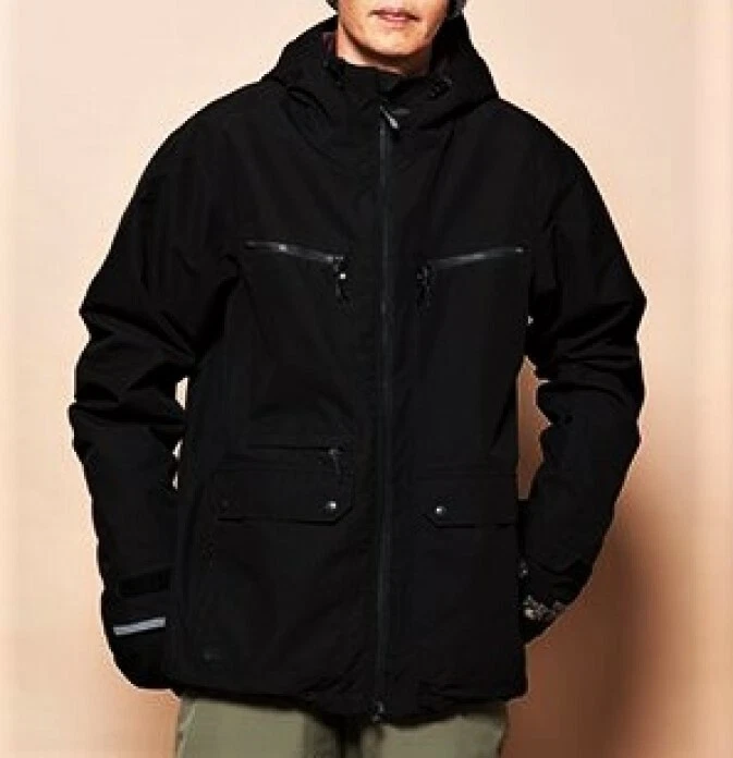 RIDE Snowboards Men's NORTHLAKE Snow Jacket - Black - Large - NWT
Opens in a new window or tab