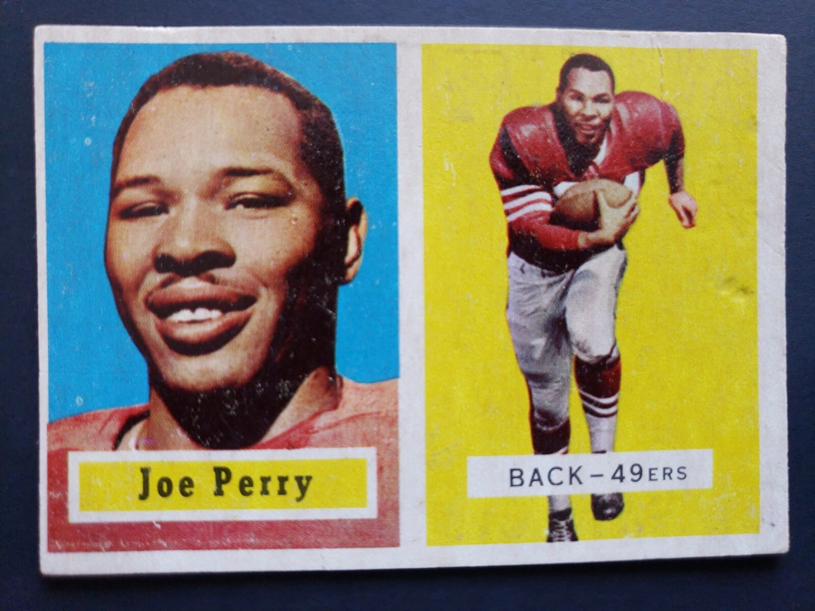 1957 Topps #129 Joe Perry 49ers