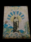 Pepsi Cola Glass Like Bottle Metal Tin Sign Vintage Style Bar Garage. RARE