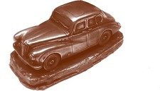 unbeam Talbot Mk3 ref242 Copper colour car 1:92 Scale Model