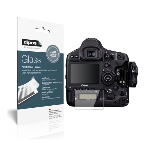 dipos I 2x Pellicola Protettiva compatibile con Canon EOS
