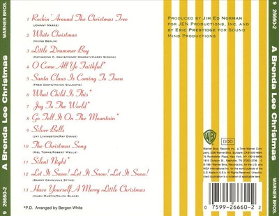 BRENDA LEE - A BRENDA LEE CHRISTMAS NEW CD