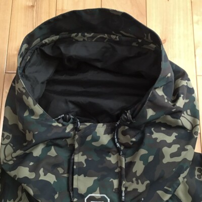 ジャケット・アウター APE X OVO WOODLAND CAMO BOARD JACKET BAPE x OVO Woodland Camo Snowboard Jacket Beige Men's - FW21 - US