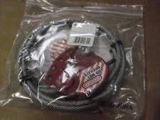 Master Lock 6" Cable Lock Out 8611