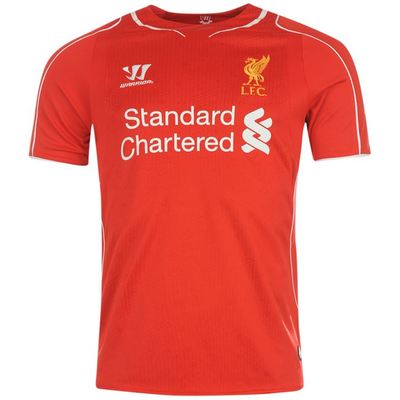 Liverpool Soccer Jersey LFC Football Shirt England Warrior Top