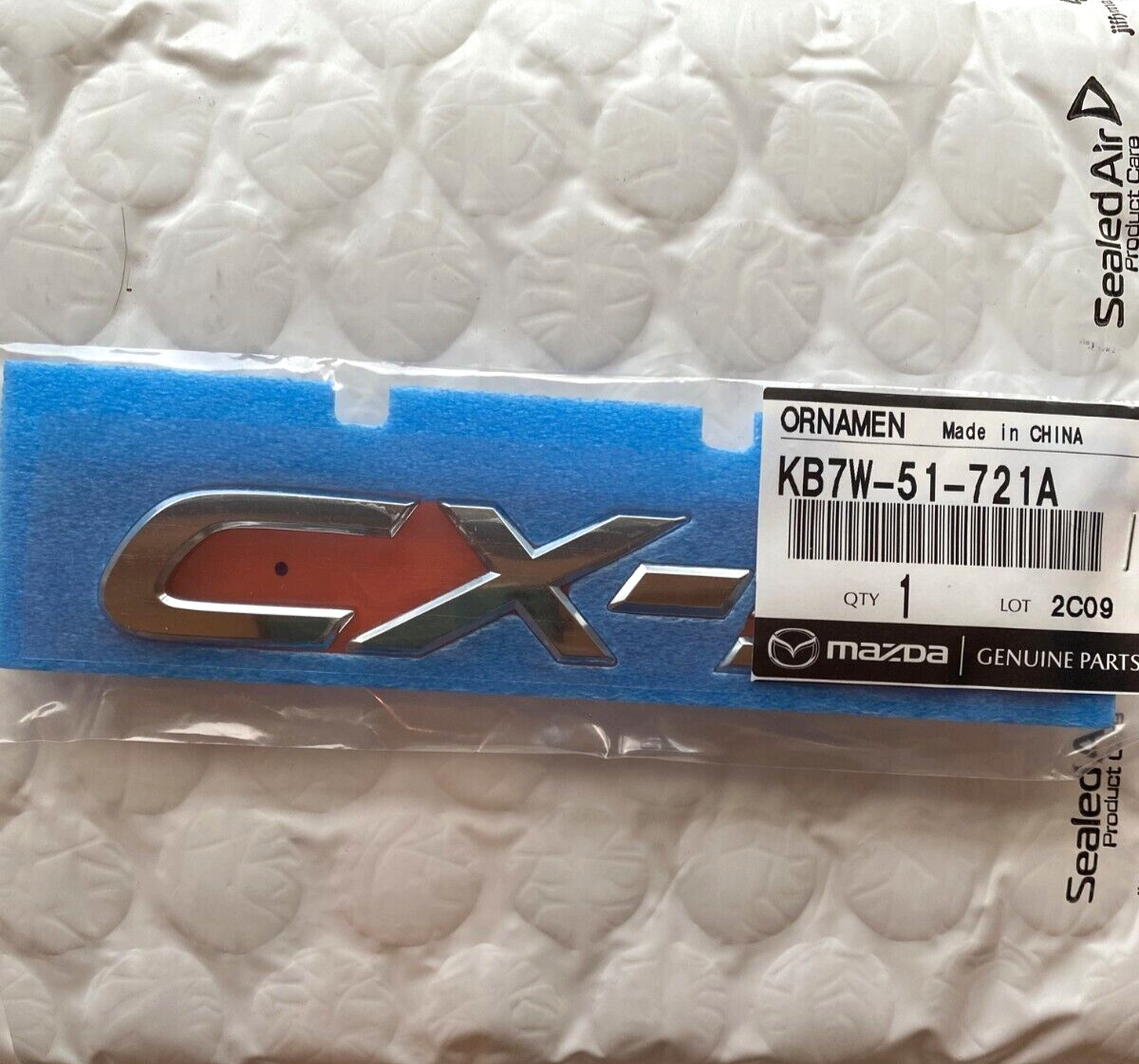 GENUINE MAZDA OEM 2017-2019 CX-5 Rear Hatch Emblem Name