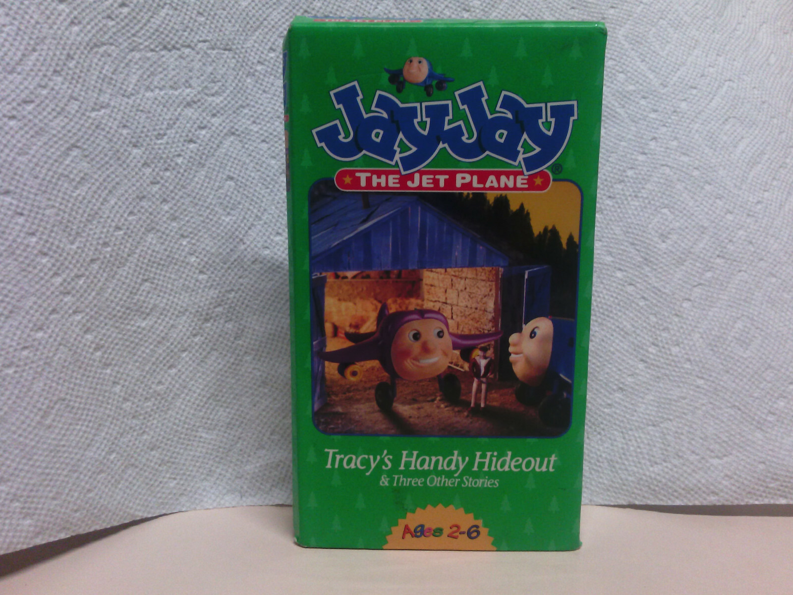 Jay Jay the Jet Plane Tracy's Handy Hideout 1996 VHS AS IS (Please Read