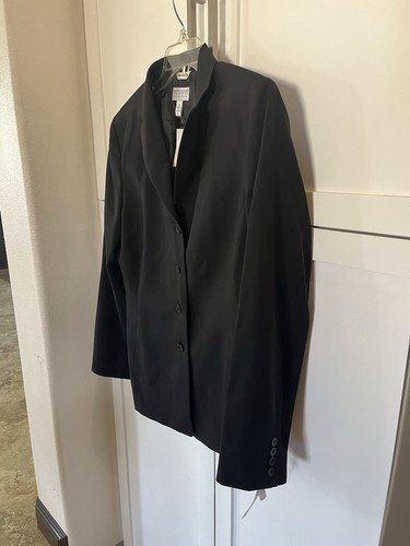 Talbots Mujer Blazer 14 Abrigo, Negro - Imagen 2 de 13