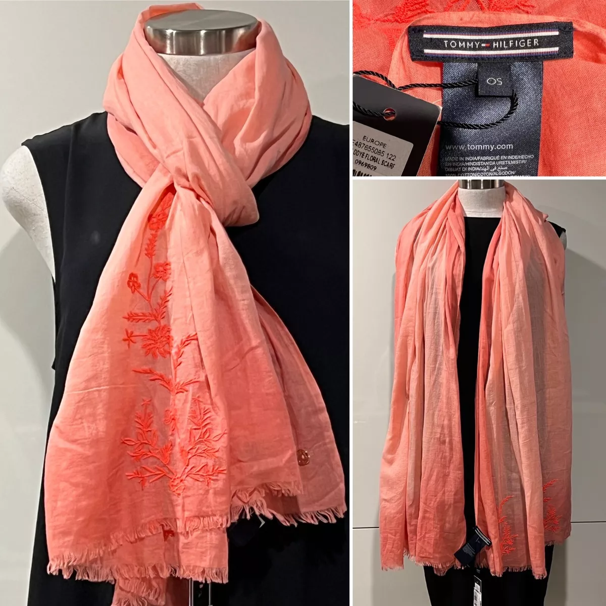 Tommy hilfiger cheap silk scarf