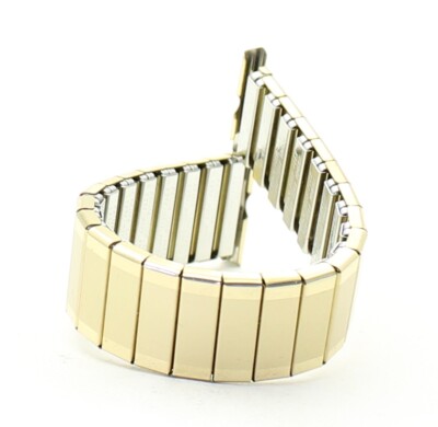 ROWI FIXO-FLEX Vintage Gold 22mm Expandable New Old Stock Watch Bracelet
