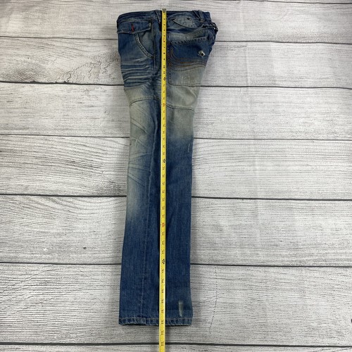 IX Life Is Beautiful Ringspun Jeans Men Size 32 x 34 Denim Straight Leg Pants - Picture 12 of 15