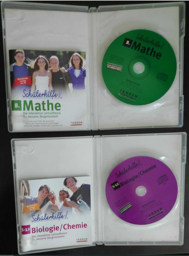 4 PC CD School Subjects DE: Math 5, 6 & 8 Grade + Biology/Chemistry 5-13 Grade - Picture 7 of 8