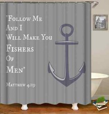 Beside The Hook 3D Shower Curtain Polyester Bathroom Decor Waterproof