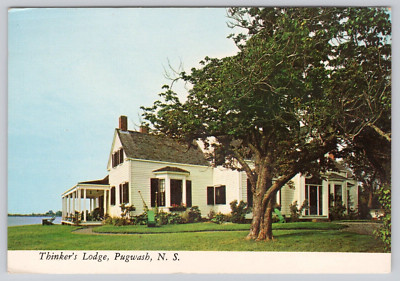 Thinker's Lodge, Pugwash Nova Scotia  vintage   UNP 6x4 Postcard d4