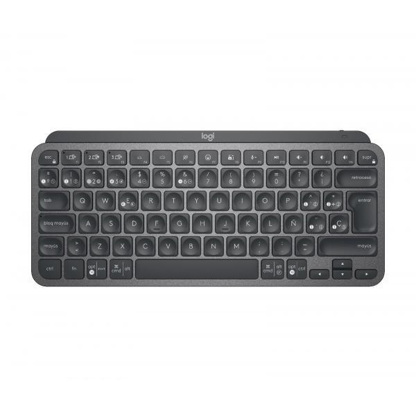 Logitech MX Keys Mini tastiera Ufficio RF senza fili + Bluetooth QWERTY Spagnolo