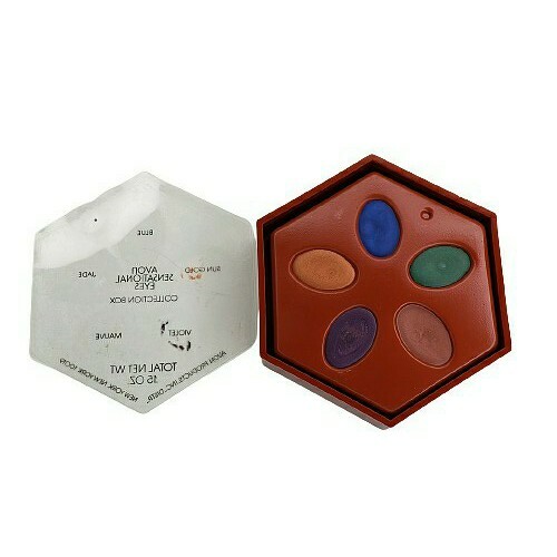 Vintage Avon Sensation Eyes Box Eye Color - Picture 5 of 7