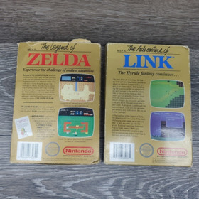 Juegos The Legend of Zelda I & II Adventure of Link NES LEER DESCRIPCI&Oacute;N