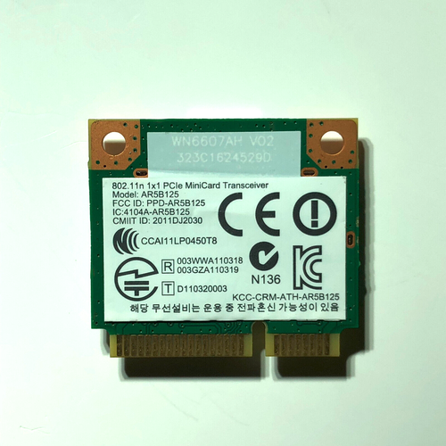 Atheros ATH-AR5B125 Wireless WIFI WLAN Card MINI PCI-E 802.11 b/g/n 150Mbps - Afbeelding 2 van 2