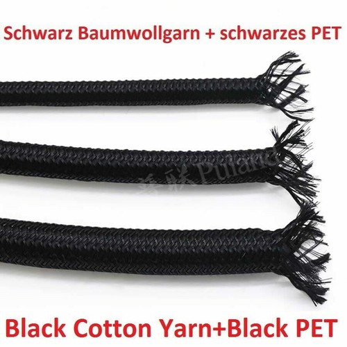 4mm 8mm 12mm PET&PP Cotton Yarn Mixed Braided Cable Sleeving/Sheathing/Harness - Picture 21 of 22