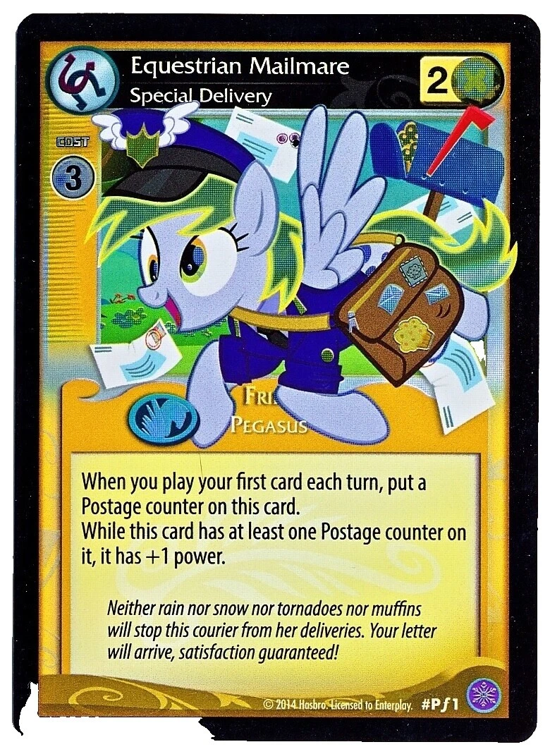 My Little Pony CCG juegos de tarjetas de colección individuales en Inglés