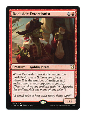MTG | Dockside Extortionist | Commander 2019 | NM | EN
