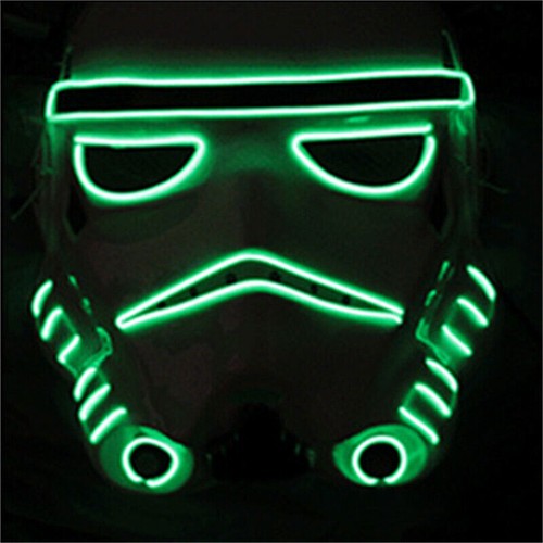 Star Wars Stormtrooper Cosplay Halloween LED Wearable Mask Helmet Headwear Props - Picture 10 of 26