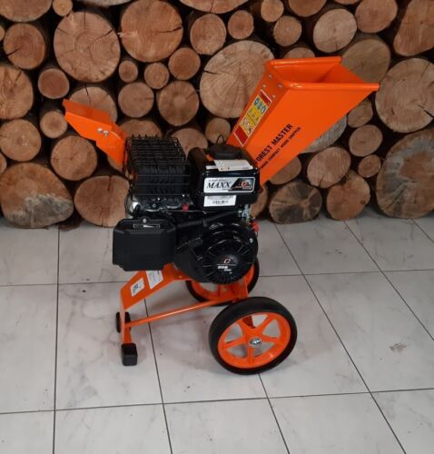 Garden Petrol 6hp 3600 rpm Wood Chipper Shredder, Powerful Small Compact - Picture 1 of 6
