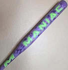Miken Maniac 34" 26oz USSSA Slowpitch Softball Bat 100% Alloy Purple Camk DIC19M