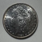 Uncirculated 1881-O New Orleans Mint Silver Morgan Dollar