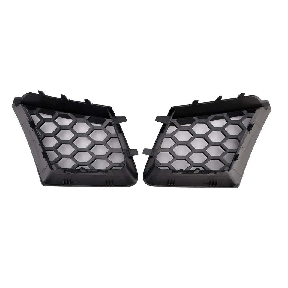 2PCS Honeycomb Front Grille Grill Fit Seat Ibiza Cordoba 6L 2002-2009 FR Foto 3 de 4