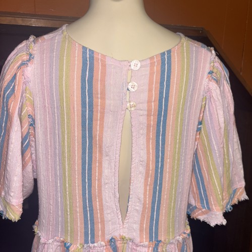 Show Me Your Mumu - Brooks Babydoll Mini Dress Paradise Stripe - XL - Picture 3 of 15