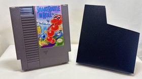 NES Game: SNAKE RATTLE N' ROLL- GAME AND SLEEVE ONLY- Good Condition!