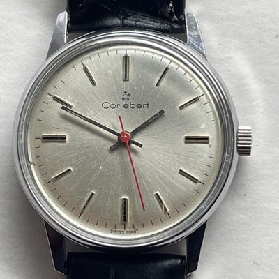 Cortebert Watch Swiss Hand Winding Anti Magnetic Mens Vintage