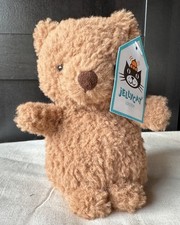 NWT Jellycat Wee Bear Brown Fuzzy Stuffy Stuffed Animal Plush-Retired