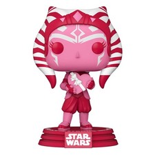 Star Wars Valentines Pop! Star Wars Vinile Figura Ahsoka 9 Cm Funko