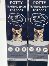 2-pack Potty Training Spray for Dogs 3.51 FL OZ Each NEW Sealed