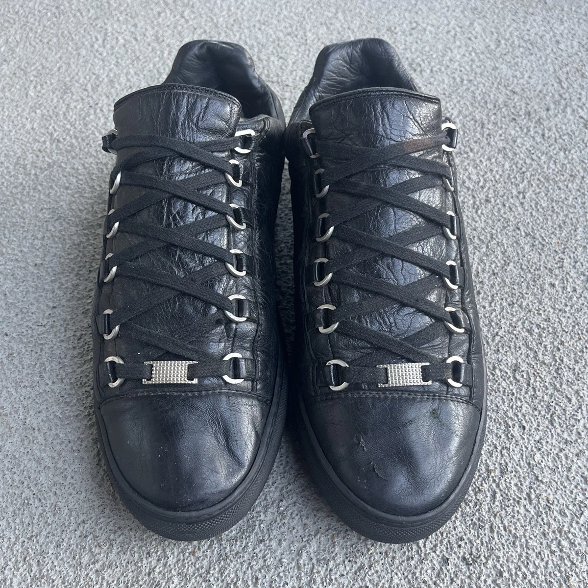 即日発送　Balenciaga Arena Black Balenciaga Arena Casual Shoes for Men Black for sale | eBay