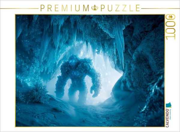 Calvendo Puzzle Powerful Crystal Guardian | 1000 Pieces, Finished Size 25.2 × 18-image