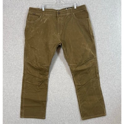KUHL Rydr Lean Patina Dye Pants Size 42x30 Gorpcore Canvas Casual Outdoors Heavy