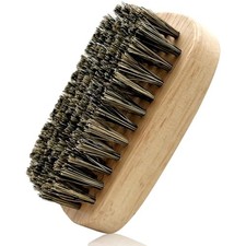 Premium Wooden Men s Beard Brush Mustache Beard Styling Tool with Natural