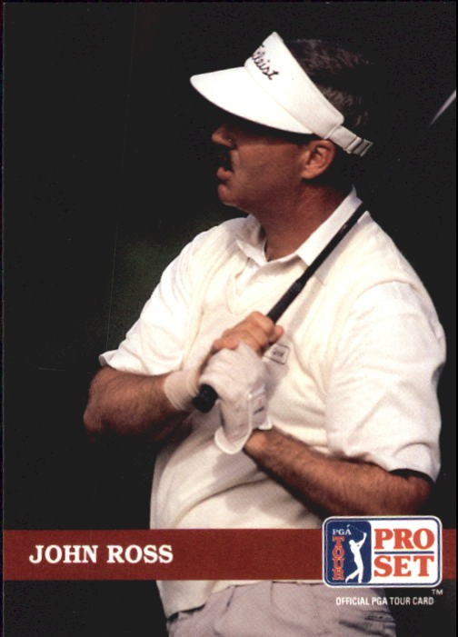1992 Pro Set #151 John Ross RC - GOLF