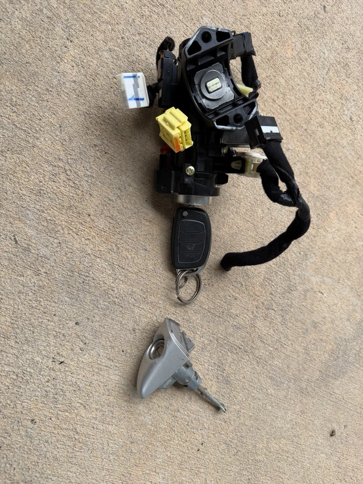 ⭐️Cilindro interruptor de encendido Hyundai Sonata 15 16 17 con llave y cerradura de puerta ⭐️ Foto 3 de 3