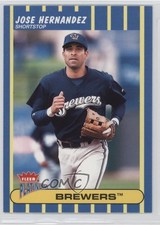 2003 Fleer Platinum Jose Hernandez #28 fm0