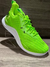 Under Armor Curry Flow 10 Team ‘Hyper Green’ PE Davion Mitchell Men’s Sz 12 Rare